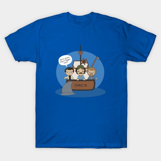 Gonna Need A Bigger Boat T-Shirt by beckadoodles